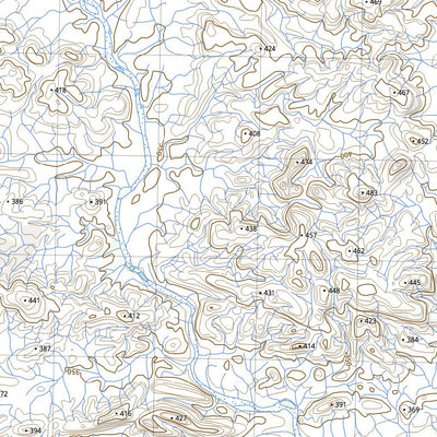 nswtopo 2954-N SPINAWAY & BRIDGET digital map