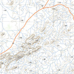 nswtopo 2954-S NULLAGINE & BARTON digital map