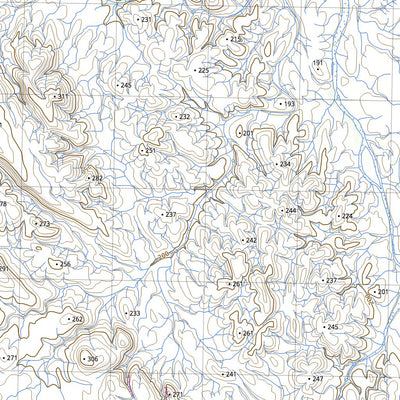 nswtopo 2956-S BAMBOO & NGARRIN digital map