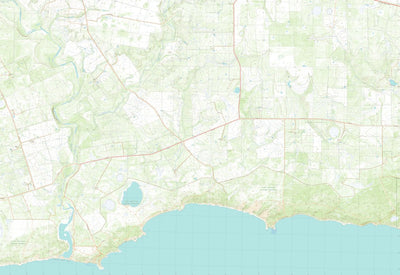 nswtopo 3030-2N NANGARUP NORTH digital map
