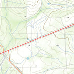 nswtopo 3030-2N NANGARUP NORTH digital map