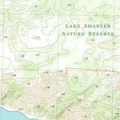 nswtopo 3030-2N NANGARUP NORTH digital map