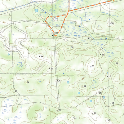 nswtopo 3130-2N MOONANUP NORTH digital map