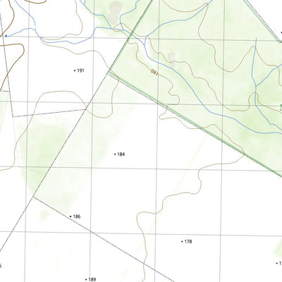nswtopo 3131-S LOWLE & BALD ROCK digital map