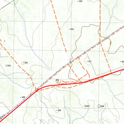 nswtopo 3136-S COOLGARDIE & BOULDER digital map