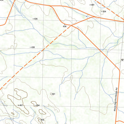 nswtopo 3137-S ORA BANDA & BROAD ARROW digital map
