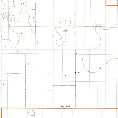 nswtopo 3231-N RED LAKE & STYLES digital map
