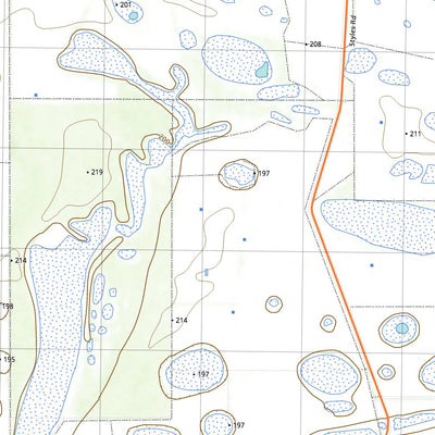 nswtopo 3231-N RED LAKE & STYLES digital map