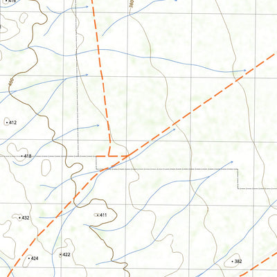 nswtopo 3237-S GINDALBIE & KALPINI digital map