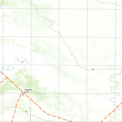 nswtopo 3259-N NITA & WILLARA HILL digital map