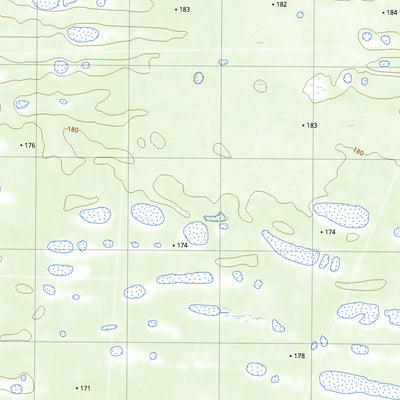 nswtopo 3331-S BURDETT & MOUNT NEY digital map