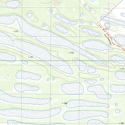 nswtopo 3331-S BURDETT & MOUNT NEY digital map