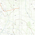 nswtopo 3336-S GUNDOCKERTA HILL & COWARNA ROCKS digital map