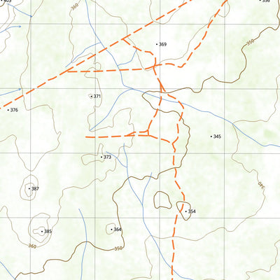 nswtopo 3436-S JUMNANIA & CHIFLEY digital map