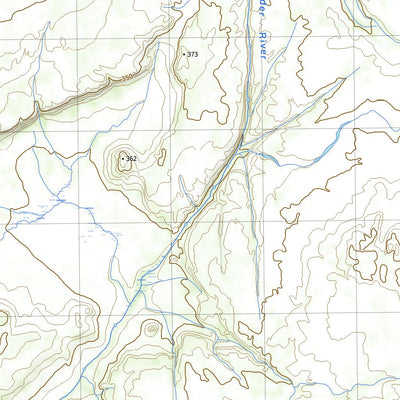 nswtopo 3966-S SPONG & BACHSTEN CREEK digital map