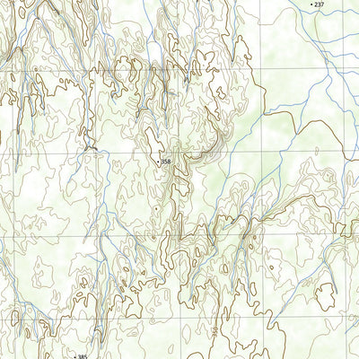 nswtopo 3966-S SPONG & BACHSTEN CREEK digital map