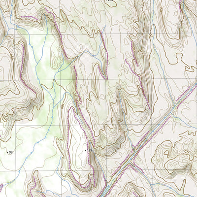 nswtopo 3967-S MOUNT TRAFALGAR & NYIMANDUM digital map