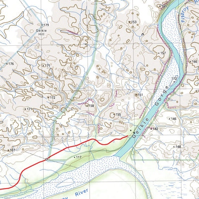 nswtopo 4061-N FITZROY CROSSING & FOSSIL DOWNS digital map