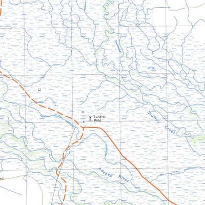 nswtopo 4063-N MOUNT HOUSE & LUNGRA digital map