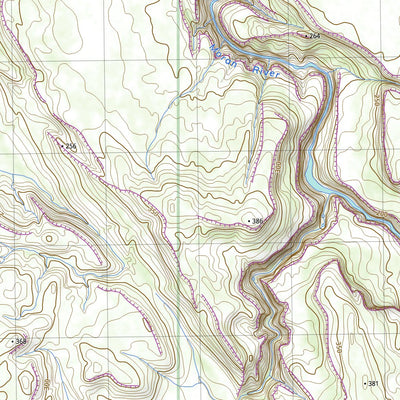 nswtopo 4067-S MORAN RIVER & BRADSHAW digital map