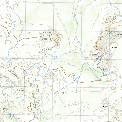 nswtopo 4165-N NUMALGUN & PINDAN CREEK digital map