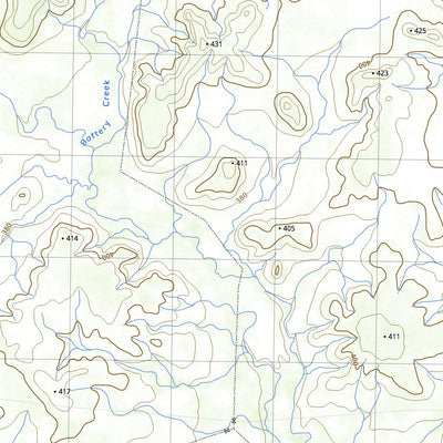 nswtopo 4167-S HAIR CREEK & MOUNT HORACE digital map