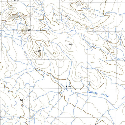 nswtopo 4265-S BOTTLE TREE CREEK & CHAPMAN digital map
