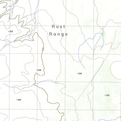 nswtopo 4364-N THREE MILE CREEK & ULLINGER digital map