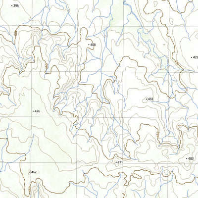 nswtopo 4367-S BANJO CREEK & ERNEST RIVER digital map