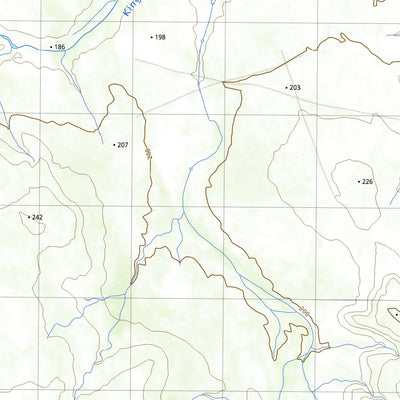 nswtopo 4368-N JOHNSON CREEK & COLLISON digital map