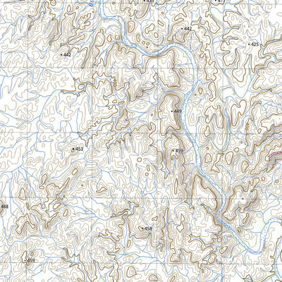 nswtopo 4461-N HALLS CREEK & SOPHIE DOWNS digital map