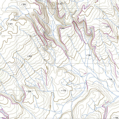 nswtopo 4466-S BINDOOLA CREEK & PENTECOST RIVER digital map