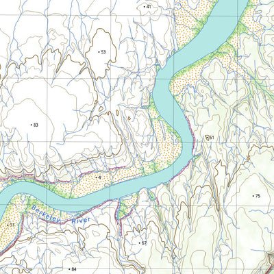 nswtopo 4469-S CASUARINA & BUCKLE HEAD digital map