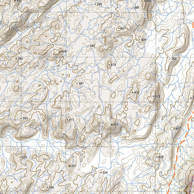 nswtopo 4563-N TURKEY RIVER & TEXAS DOWNS digital map