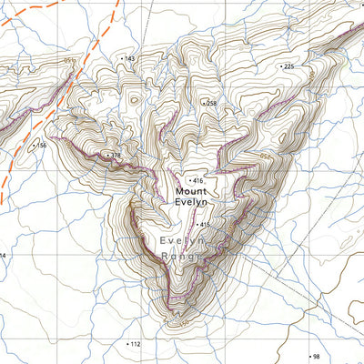 nswtopo 4664-N LISSADELL & ROSEWOOD digital map