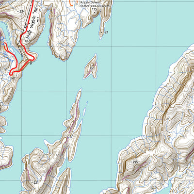 nswtopo 4665-N CARLTON GORGE & MOUNT BROOKING digital map