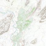 nswtopo 4666-N IVANHOE & PINCOMBE CREEK digital map