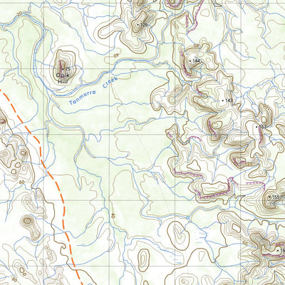 nswtopo 4667-N ELEPHANT HILL & MOOGA ROOGA digital map