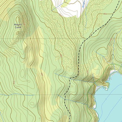 nswtopo 5219 FLUTED CAPE digital map