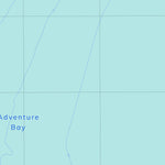 nswtopo 5220 ADVENTURE BAY digital map