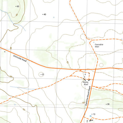 nswtopo 5334-S KURAGI & COORABIE digital map