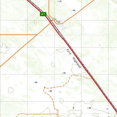 nswtopo 5832-N POOCHERA & CUNGENA digital map