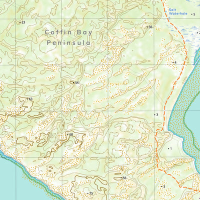 nswtopo 5928-N WHIDBEY & WANGARY digital map