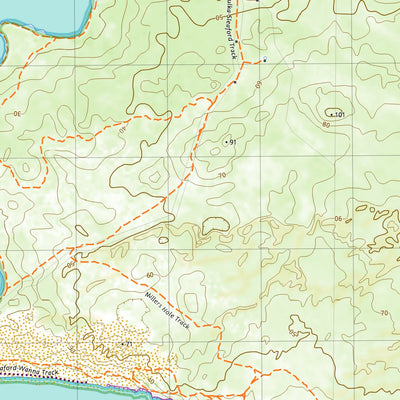 nswtopo 6028-S SLEAFORD & JUSSIEU digital map