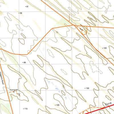 nswtopo 6031-N KYANCUTTA & KOONGAWA digital map