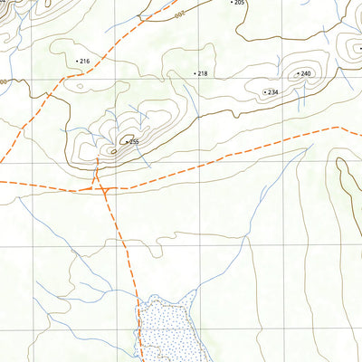 nswtopo 6032-N NUKEY & NOTT digital map
