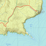 nswtopo 6033 COLES BAY digital map