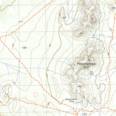 nswtopo 6132-N PETERLUMBO & NONNING digital map