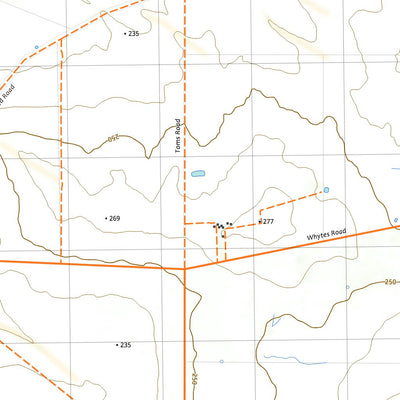 nswtopo 6132-S BUCKLEBOO & CUNYARIE digital map