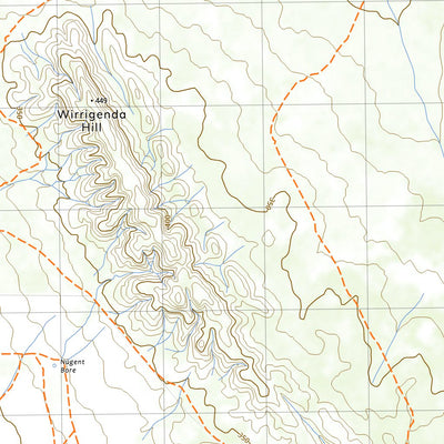 nswtopo 6132-S BUCKLEBOO & CUNYARIE digital map